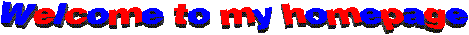 Blue and red